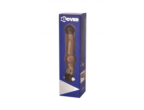 XLover Wibrująca Nakładka Powiększająca 19,4 cm - 4