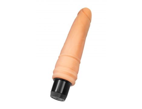 Wibrator realistyczny A Toys z pierścieniami 19 cm - 7