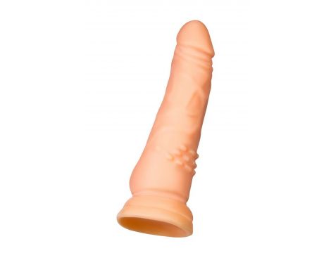 Realistyczne dildo A-Toys cieliste 17 cm - 5
