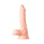 A-TOYS, Realistic Dildo, TPE, Flesh, 14 cm - 9