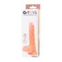 A-TOYS, Realistic Dildo, TPE, Flesh, 14 cm - 13