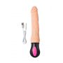 Wibrator grzewczy elastyczny TPE A-Toys Benedick 19 cm - 4