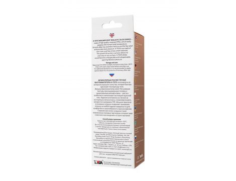 Realistyczne dildo A-Toys cieliste z przyssawką 18 cm - 6