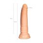 Realistyczne dildo A-Toys cieliste z przyssawką 18 cm - 6