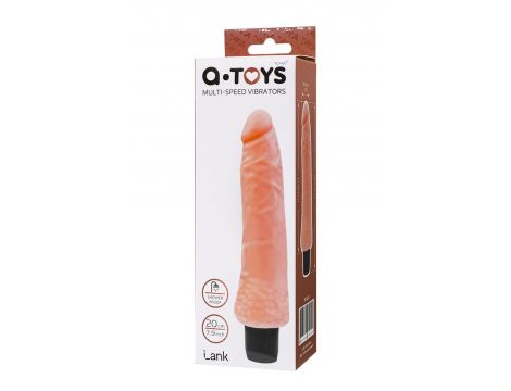 Wibrator realistyczny A-Toys Lank TPE 20 cm - 6