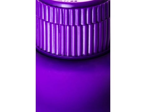 A-TOYS, Vibrator with clitoral stim, Silicone, Purple, 18 cm - 9