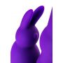 A-TOYS, Vibrator with clitoral stim, Silicone, Purple, 18 cm - 15