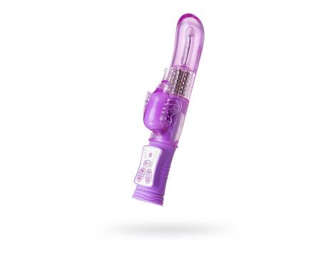 Wibrator króliczek rotacyjny A Toys TPE 22 cm - 2
