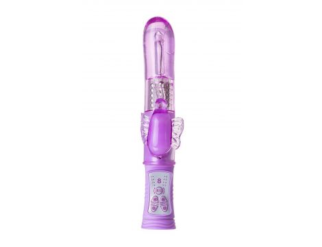 Wibrator króliczek rotacyjny A Toys TPE 22 cm - 4
