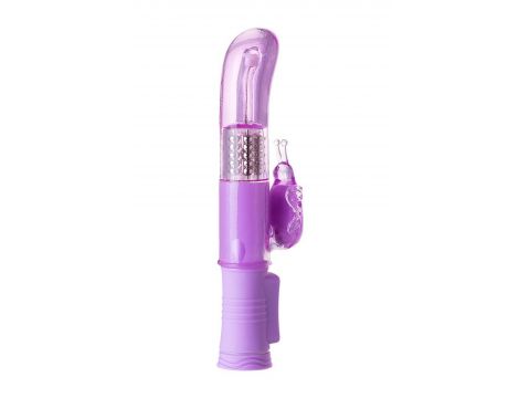 Wibrator króliczek rotacyjny A Toys TPE 22 cm - 3