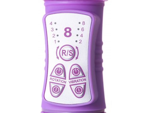 Wibrator króliczek rotacyjny A Toys TPE 22 cm - 8