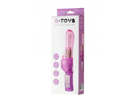 Wibrator króliczek rotacyjny A Toys TPE 22 cm - 13