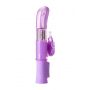 Wibrator króliczek rotacyjny A Toys TPE 22 cm - 4