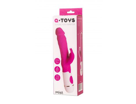 Wibrator króliczek Mist A-Toys silikonowy różowy 25 cm