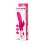 Wibrator króliczek Mist A-Toys silikonowy różowy 25 cm - 2
