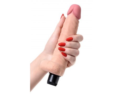 A-TOYS, Realistic vibrator, TPE, Multi-speed, 18 cm - 5