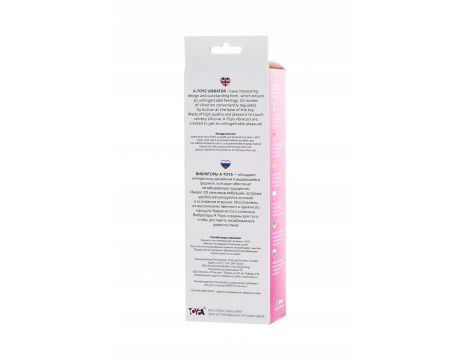 Wibrator silikonowy Marchy A Toys różowy 17 cm 20 trybów - 4