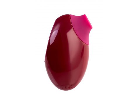 TOYFA A-Toys Myrty Clitoral Vacuum Stimulator, burgundy, 9.8 cm - 2