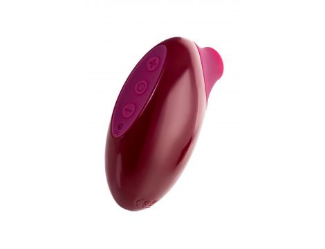 TOYFA A-Toys Myrty Clitoral Vacuum Stimulator, burgundy, 9.8 cm - 7
