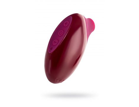 TOYFA A-Toys Myrty Clitoral Vacuum Stimulator, burgundy, 9.8 cm - 12