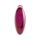 TOYFA A-Toys Myrty Clitoral Vacuum Stimulator, burgundy, 9.8 cm
