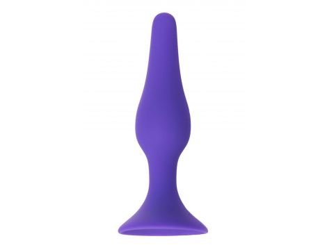 A-TOYS, Anal Plug, Silicone, Purple, 11,3 cm - 4