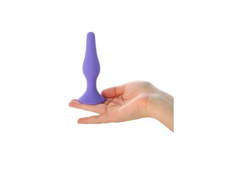 A-TOYS, Anal Plug, Silicone, Purple, 11,3 cm - 5