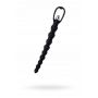 Analny łańcuszek wibracyjny A-Toys silikonowy czarny 32,7 cm - 3