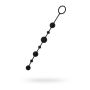 Koraliki analne silikonowe A-Toys Coron z 7 kulkami czarne 36 cm - 3