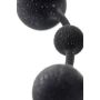 Koraliki analne silikonowe A-Toys Coron z 7 kulkami czarne 36 cm - 5