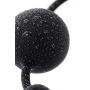 Koraliki analne silikonowe A-Toys Coron z 7 kulkami czarne 36 cm - 6