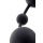 Koraliki analne silikonowe A-Toys Coron z 7 kulkami czarne 36 cm