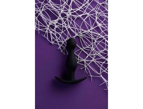 Anal plug A-Toys, size: S black - 7