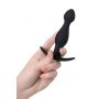 Anal plug A-Toys, size: S black - 5