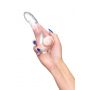 Realistic dildo A-Toys by TOYFA Cryst, TPE, transparent, 15 cm - 5