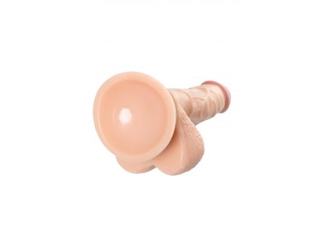 Realistic dildo A-Toys by TOYFA Kirc, TPE, nude, 17 cm - 4