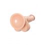 Realistic dildo A-Toys by TOYFA Kirc, TPE, nude, 17 cm - 5