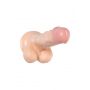 Realistic dildo A-Toys by TOYFA Kirc, TPE, nude, 17 cm - 14