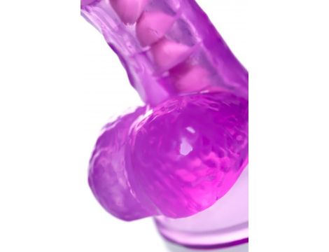 Elastyczne realistyczne dildo Celiam A Toys fioletowe 20,5 cm - 12