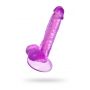 Elastyczne realistyczne dildo Celiam A Toys fioletowe 20,5 cm - 6