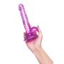 Elastyczne realistyczne dildo Celiam A Toys fioletowe 20,5 cm - 9