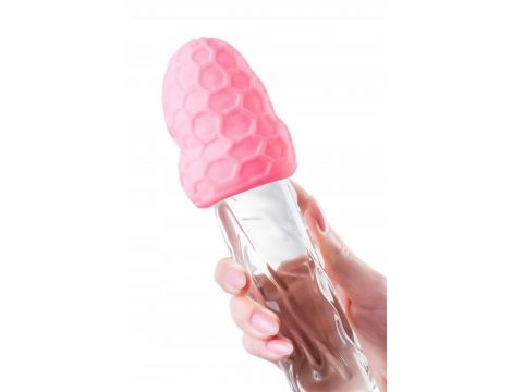 Kieszonkowy masturbator TOYFA AToys pośladkowy żółty cielisty 8 cm - 4