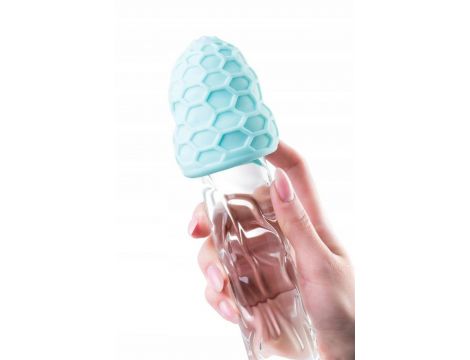 Kieszonkowy masturbator TOYFA A Toys pośladkowy niebieski 8 cm - 3