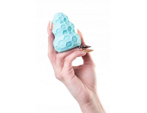 Kieszonkowy masturbator TOYFA A Toys pośladkowy niebieski 8 cm - 5