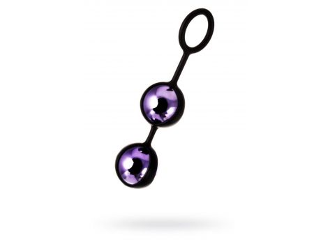 A-TOYS, Vaginal balls, ABS plastic, Purple, O 3.1 cm - 3