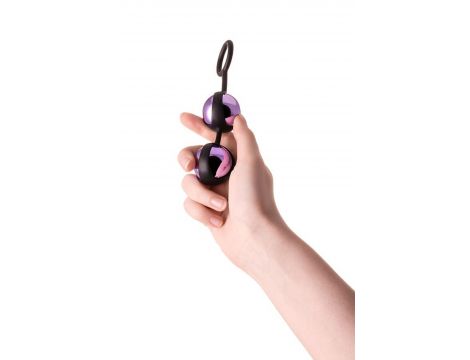 A-TOYS, Vaginal balls, ABS plastic, Purple, O 3.1 cm - 5