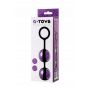 A-TOYS, Vaginal balls, ABS plastic, Purple, O 3.5 cm - 3