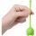 Kulki waginalne silikonowe A Toys zielone 12 cm