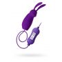 A-TOYS, Vibro egg 'Bunny', with control panel, silicone, violet - 5