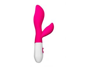 Wibrator króliczek Lilu A-Toys silikonowy różowy 20 cm